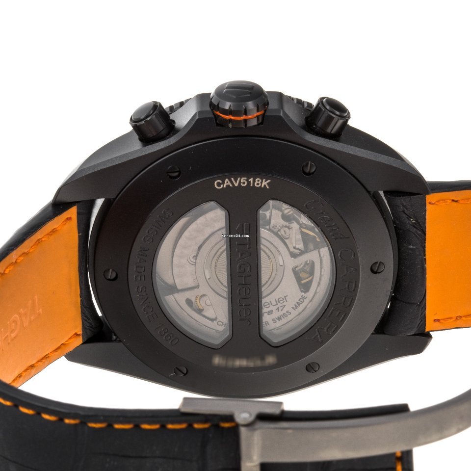 IMG_9081 TAG Heuer Grand Carrera Mens watch Unisex Automatic Titanium CAV518K.FC6268 Replica 7