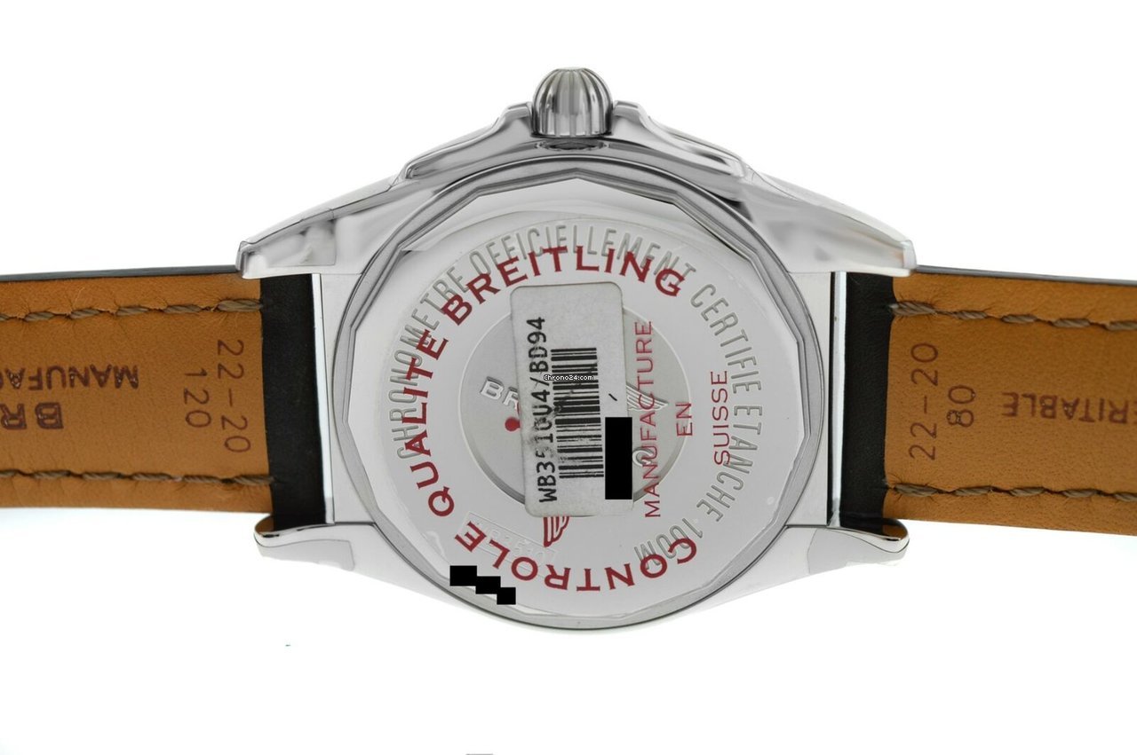 Breitling Galactic Unitime Mens watch Unisex Automatic Tungsten WB3510U4 BD94-435X Replica 7