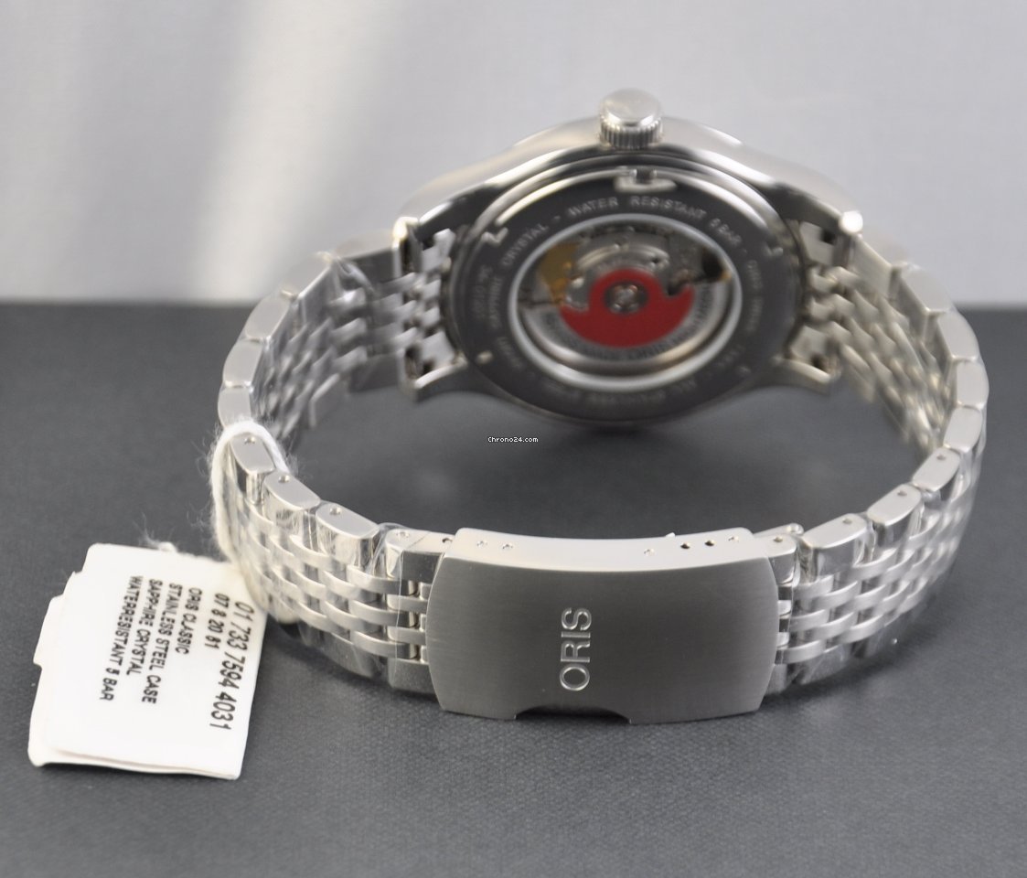 IMG_9081 Oris Classic Mens watch Unisex Automatic Steel 01 733 7594 4031-07 8 20 61 Replica 7
