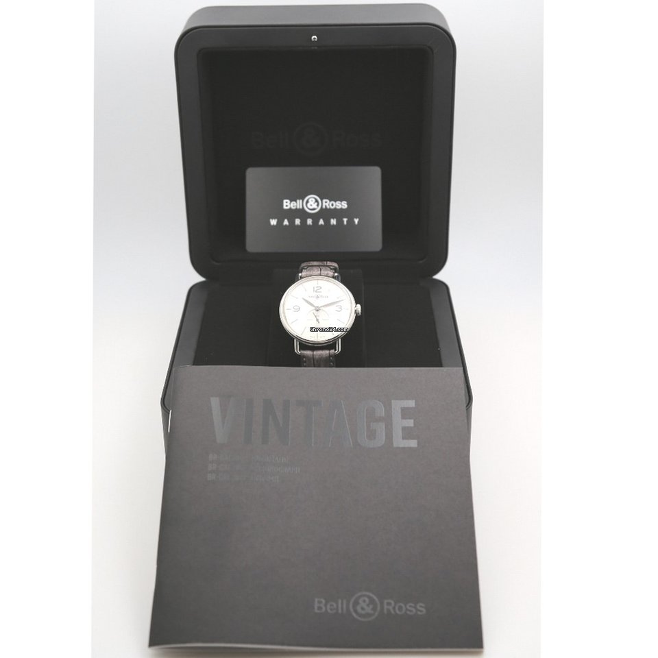 IMG_9081 Bell & Ross Vintage Mens watch Unisex Manual winding BRWW1-ME-AG-OP SCR Replica 7