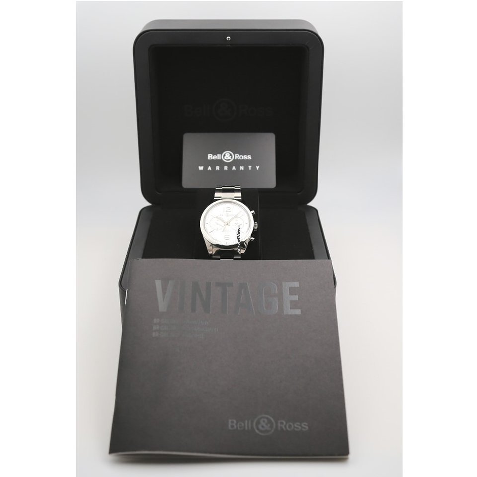 IMG_9081 Bell & Ross Vintage Mens watch Unisex Automatic Steel BRG126-WH-ST SST Replica 7