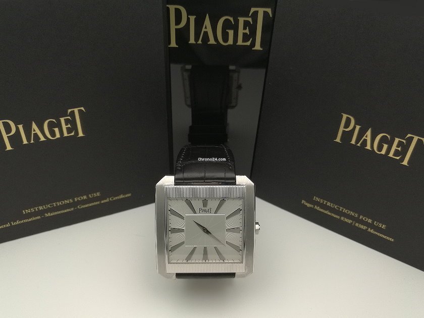 IMG_9081 Piaget Protocole Mens watch Unisex Manual winding White gold G0A32004 Replica 7