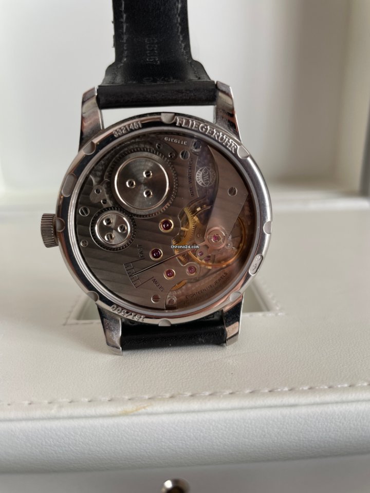 IWC Pilot Mens watch Unisex Manual winding Platinum IW325405 Replica 7
