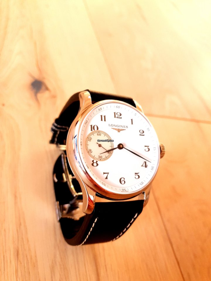 IMG_9081 Longines Master Collection Mens watch Unisex Manual winding Steel L2.841.4.18.3 Replica 7