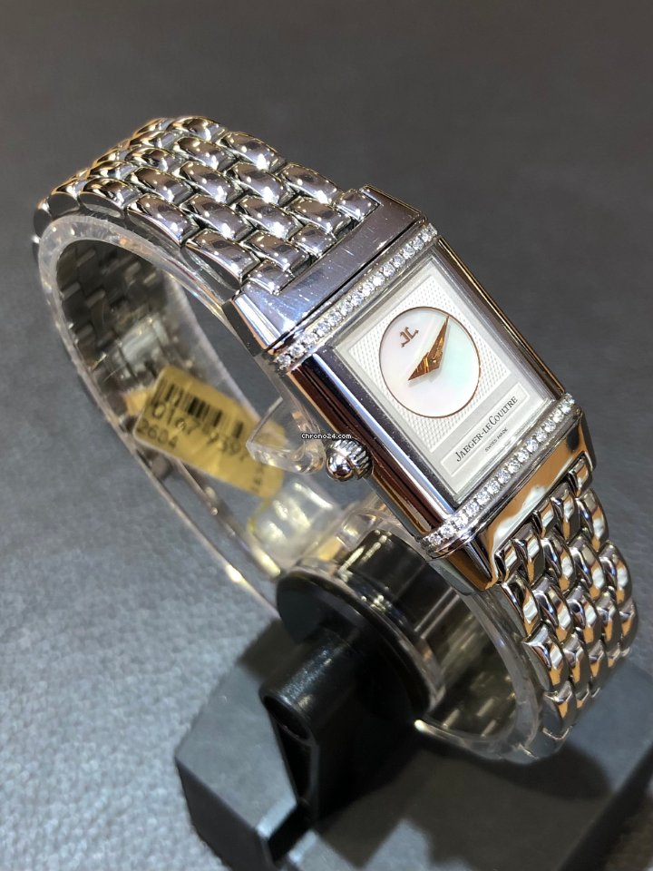IMG_9081 Jaeger-LeCoultre Reverso Duetto Womens watch Manual winding Steel 266.8.44 Replica 7