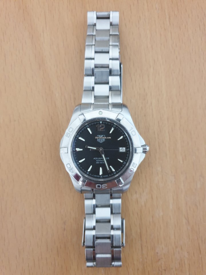 IMG_9081 TAG Heuer Aquaracer 300M Mens watch Unisex Automatic Steel WAF2110 Replica 7