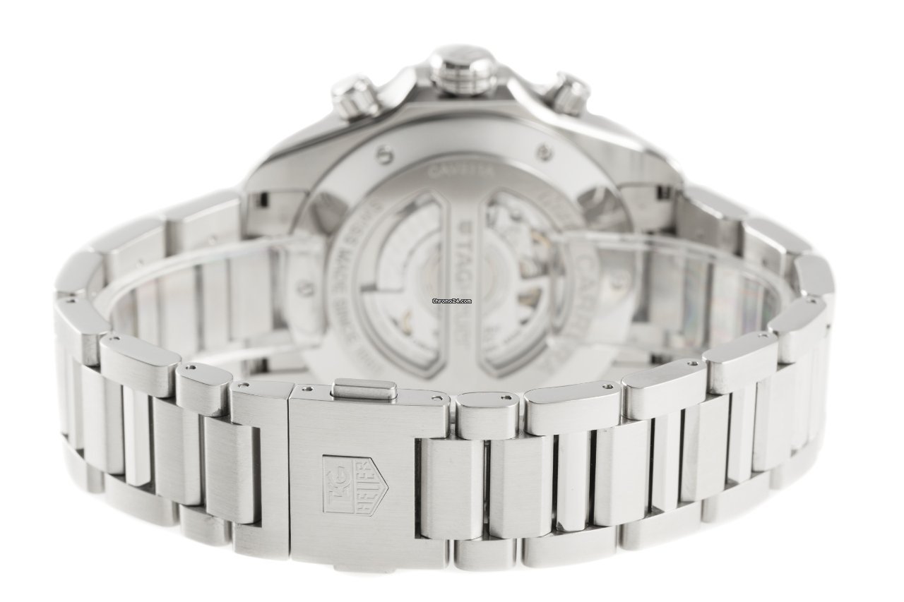 TAG Heuer Grand Carrera Mens watch Unisex Automatic Steel CAV511A Replica 7