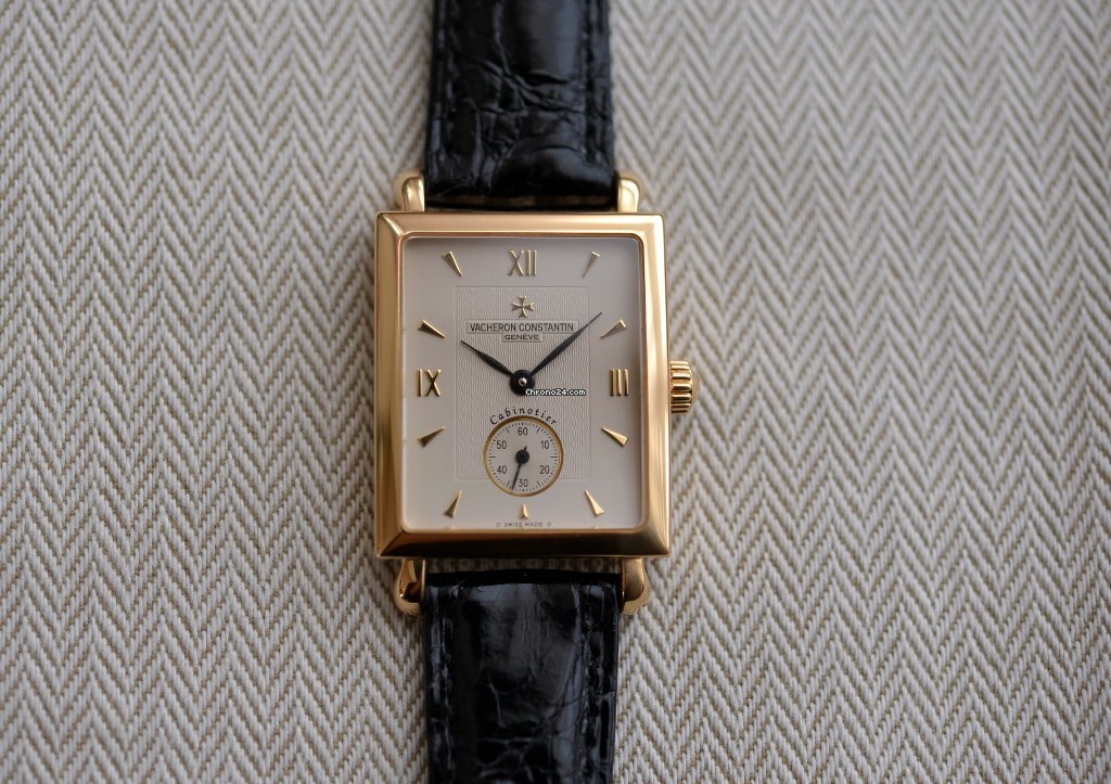 IMG_9081 Vacheron Constantin Historiques Mens watch Unisex Manual winding Yellow gold 91001 Replica 7