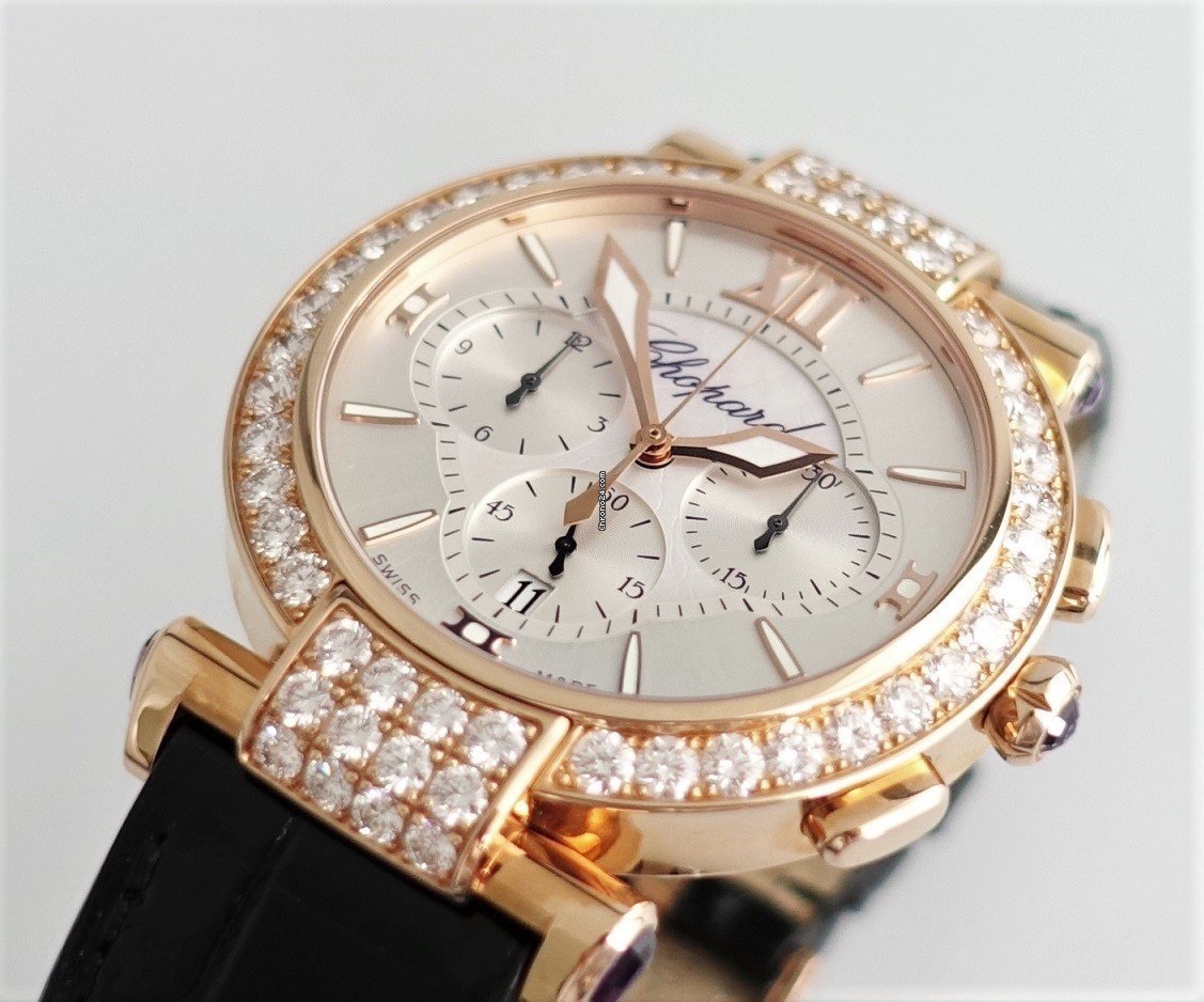 IMG_9081 Chopard Imperiale Womens watch Automatic Rose gold 384211-5003 Replica 7