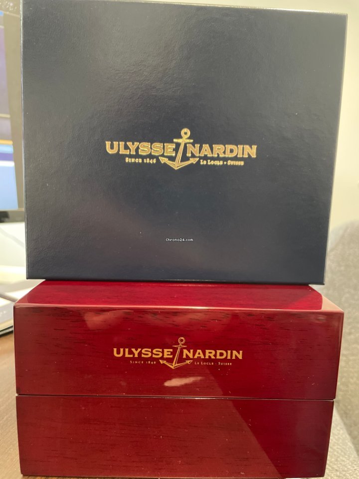 Ulysse Nardin Executive Dual Time Mens watch Unisex Automatic Rose gold 246-00-3 42 Replica 7