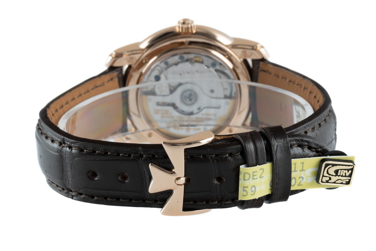 IMG_9081 Vacheron Constantin Patrimony Mens watch Unisex Automatic Yellow gold 47245 Replica 7