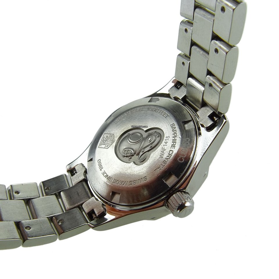 TAG Heuer Aquaracer Lady Womens watch Quartz Steel WAF1415.BA0813 Replica 7