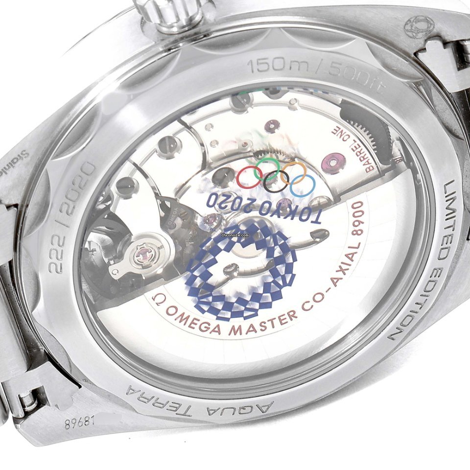 Omega Seamaster Aqua Terra Mens watch Unisex Automatic Steel 522.12.41.21.03.001 Replica 7