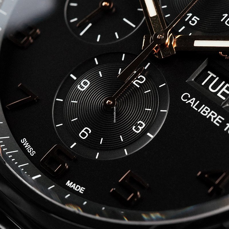 IMG_9081 TAG Heuer Carrera Calibre 16 Mens watch Unisex Automatic Steel CV2A1AB.BA0738 Replica 7