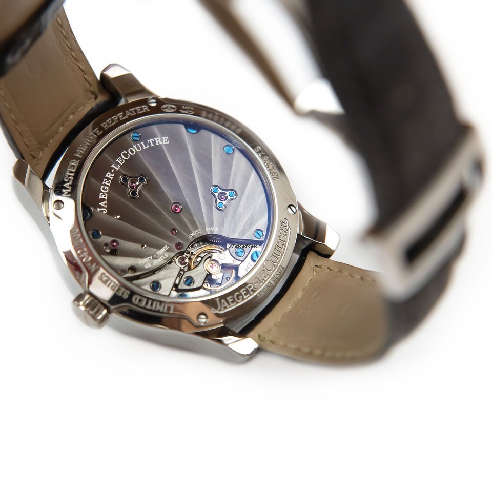 Jaeger-LeCoultre Master Minute Repeater Mens watch Unisex Manual winding Titanium 151.T.67.S Replica 7