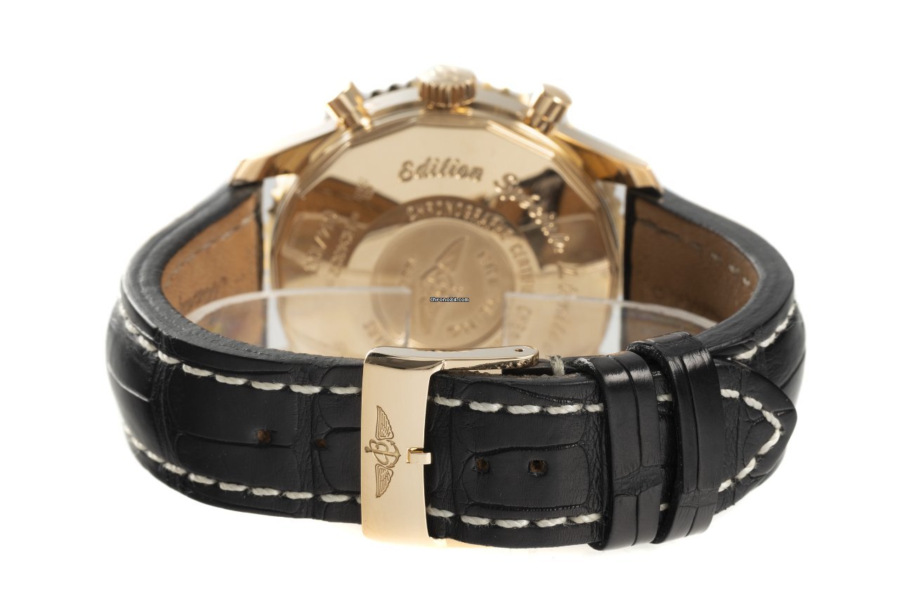 IMG_9081 Breitling Navitimer World Mens watch Unisex Automatic Red gold H24322 Replica 7