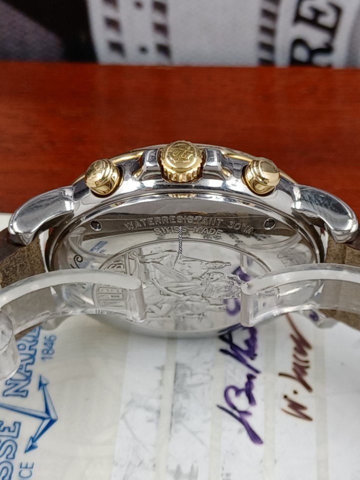 IMG_9081 Ulysse Nardin Mens watch Unisex Automatic Gold Steel 575-22 Replica 7