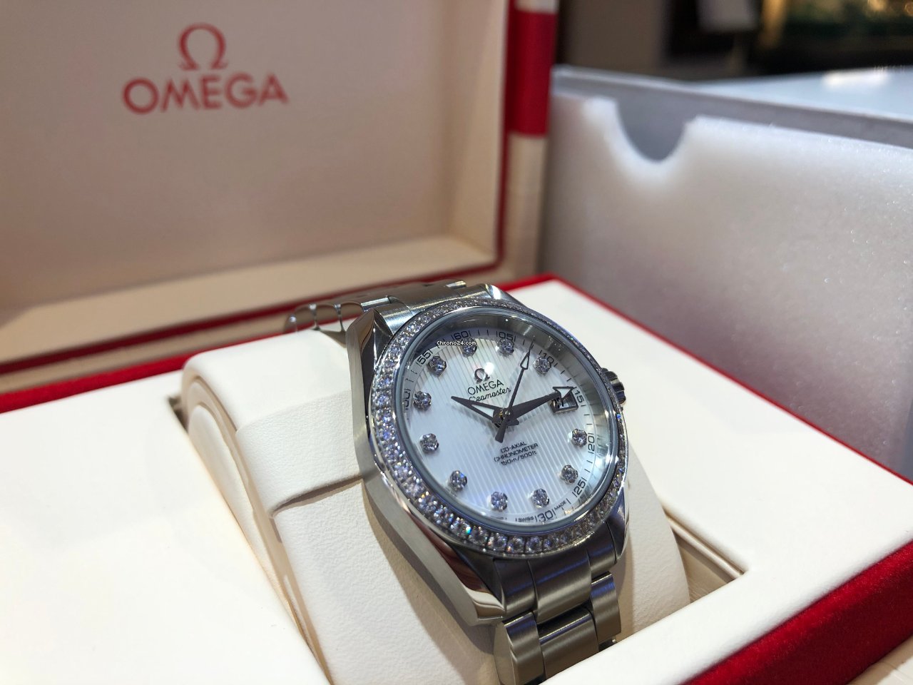 Omega Seamaster Aqua Terra Womens watch Automatic Steel 231.15.30.20.55.001 Replica 7