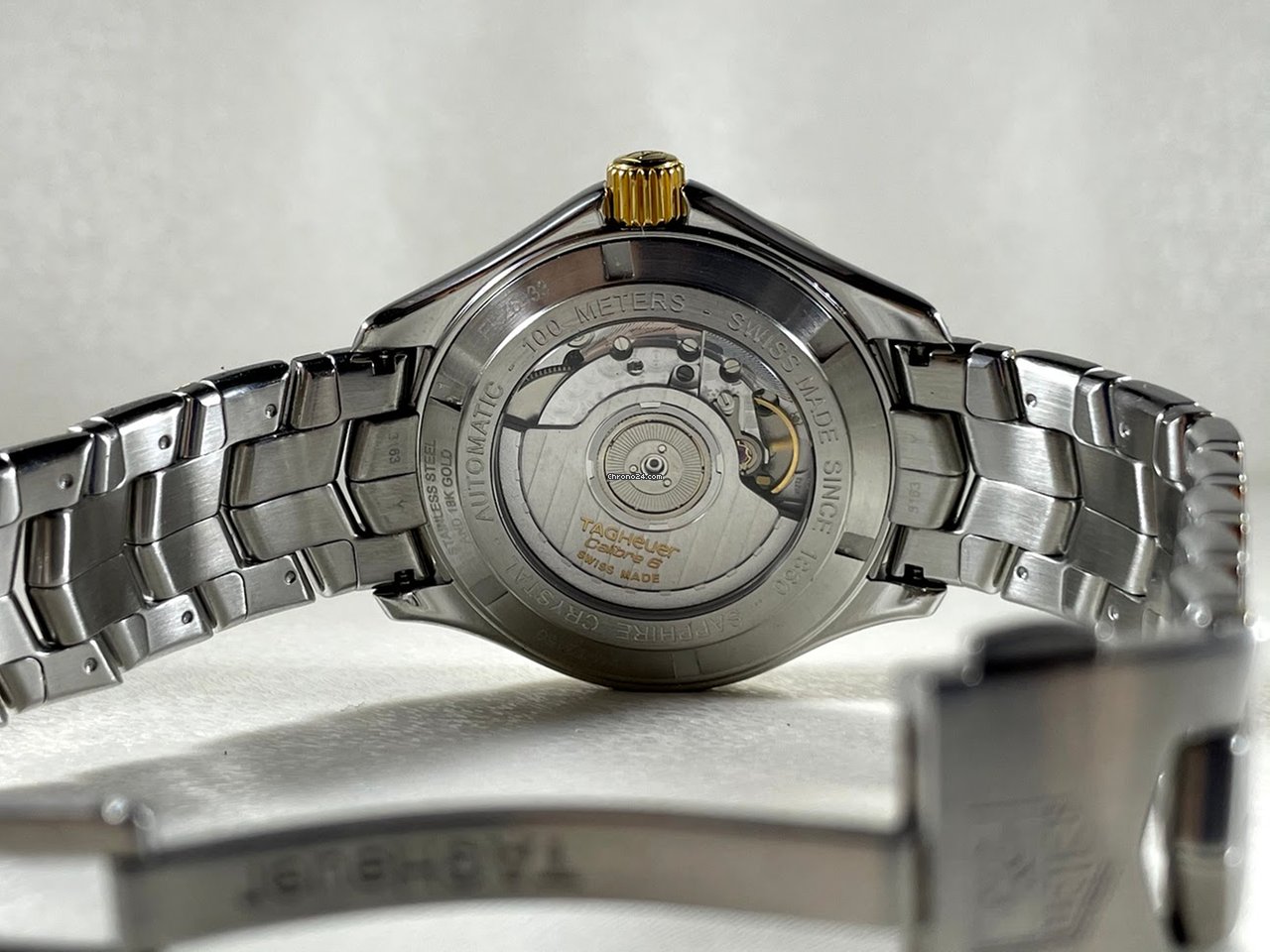 TAG Heuer Link Calibre 6 Gold Steel wat2150.bb0953 Replica 7