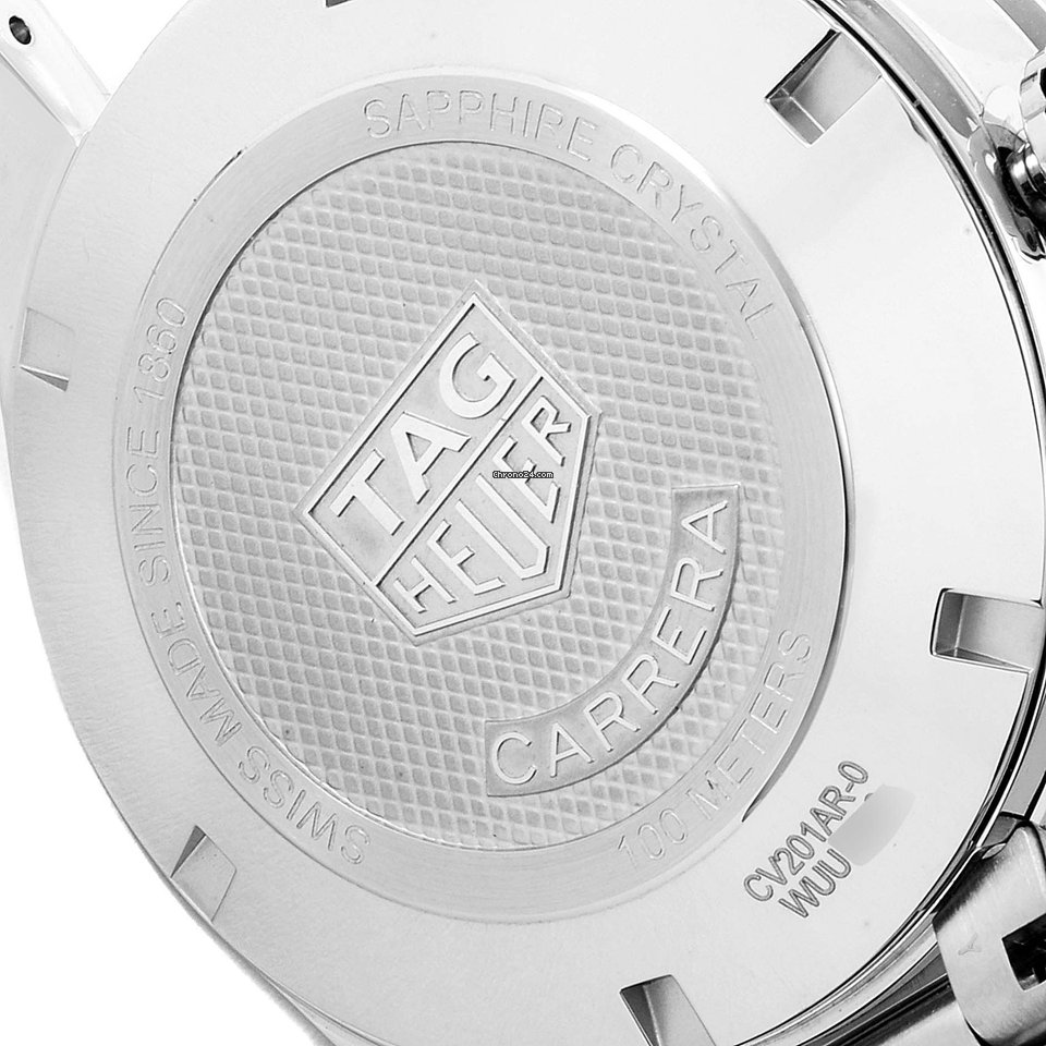 IMG_9081 TAG Heuer Carrera Calibre 16 Mens watch Unisex Automatic Steel CV201AR.BA0715 Replica 7