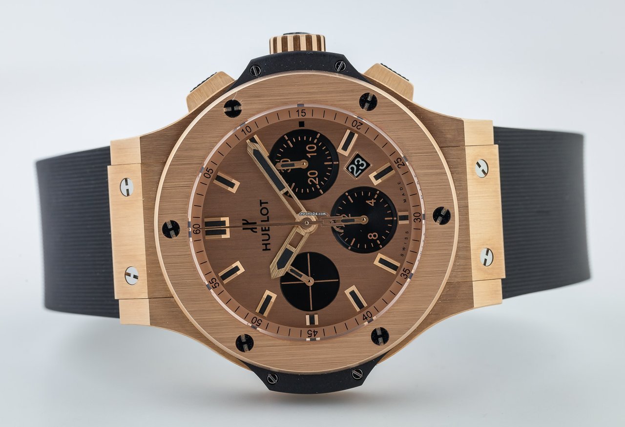 IMG_9081 Hublot Big Bang 44 mm Mens watch Unisex Automatic Rose gold 301.PX.4110.RX.TRS18 Replica 7