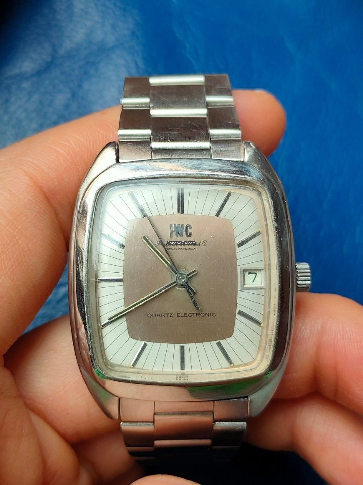 IMG_9081 IWC Mens watch Unisex Quartz Steel 3203 Replica 7