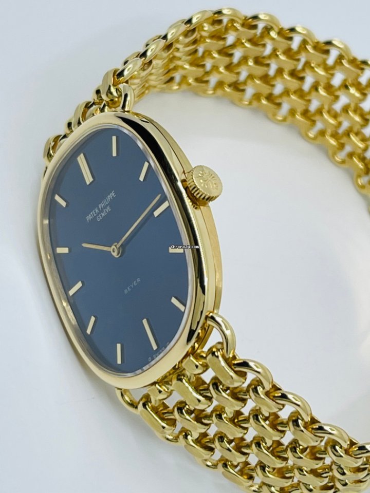 Patek Philippe Golden Ellipse Mens watch Unisex Manual winding Yellow gold 3848 1 Replica 7