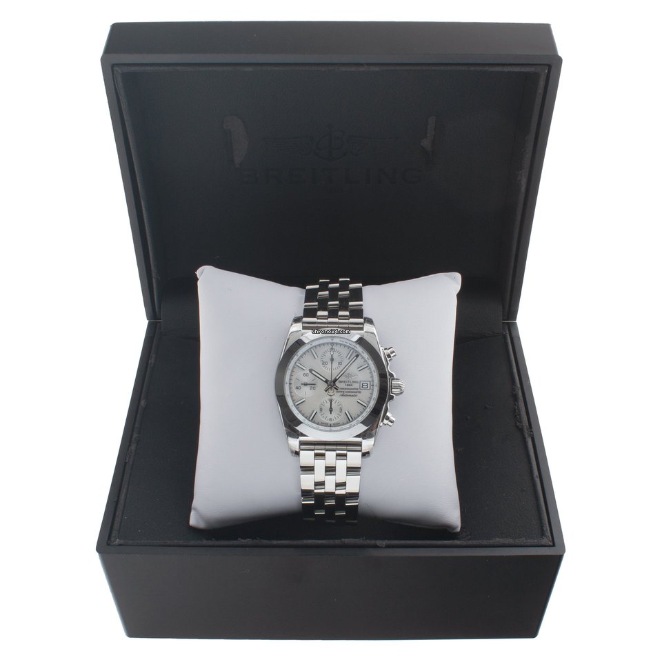 IMG_9081 Breitling Chronomat 38 Mens watch Unisex Automatic Steel W1331012 Replica 7
