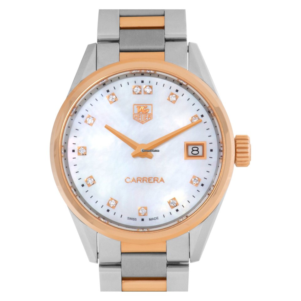 IMG_9081 TAG Heuer Carrera Lady Womens watch Quartz WAR1352.BD0779 Replica 7