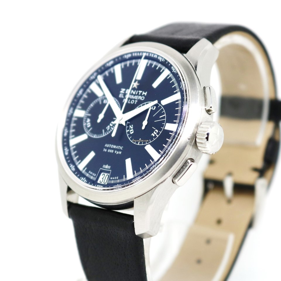 Zenith Mens watch Unisex Automatic Steel 03.21117.4002 Replica 7