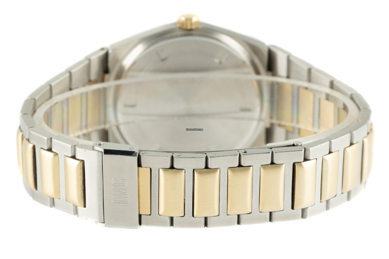 IMG_9081 IWC Ingenieur Mens watch Unisex Quartz Gold Steel 3305 Replica 7