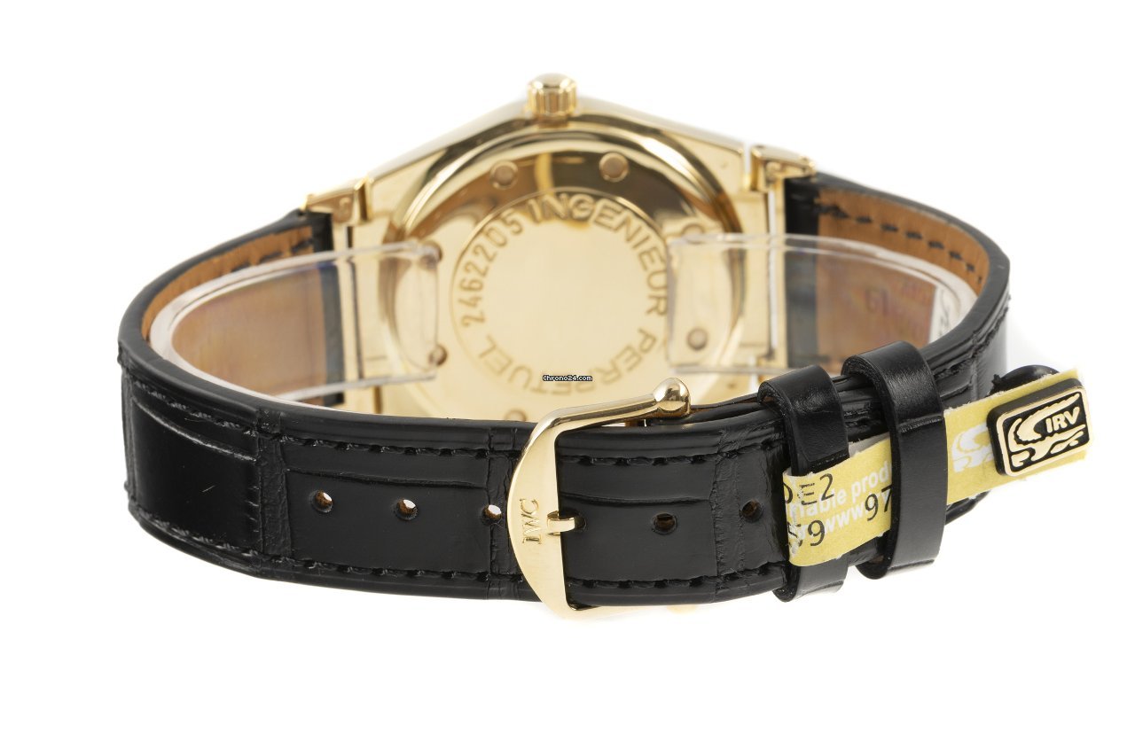 IMG_9081 IWC Ingenieur Automatic Mens watch Unisex Automatic Yellow gold 3540 Replica 7