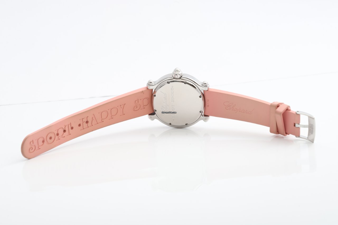 IMG_9081 Chopard Happy Diamonds Womens watch Quartz Steel 28 8950 Replica 7