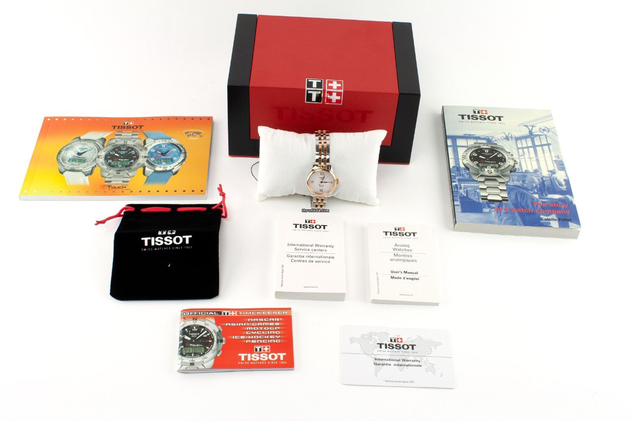 IMG_9081 Tissot Le Locle Womens watch Automatic Gold Steel T41218316 Replica 7