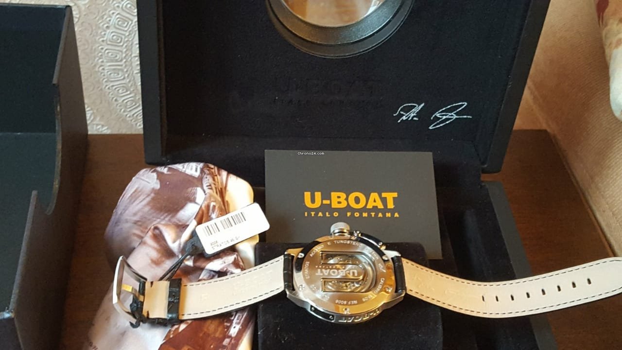 U-Boat Classico Mens watch Unisex Automatic Tungsten 9006 Replica 7