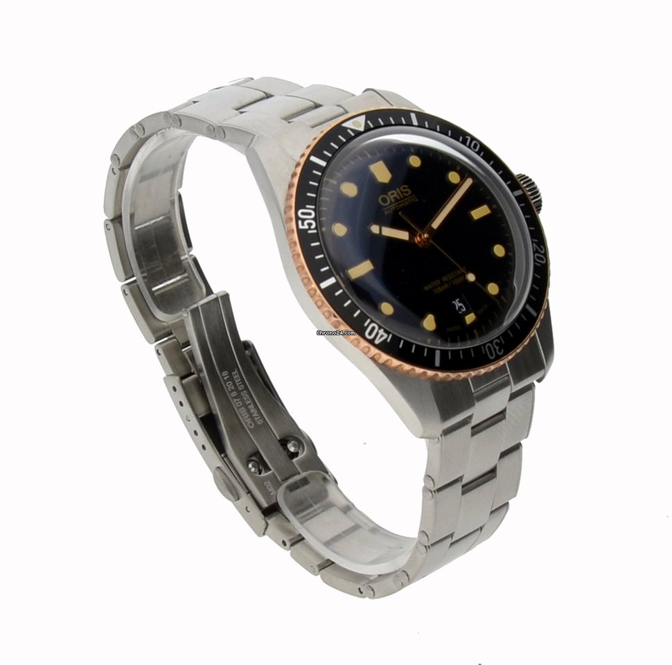 IMG_9081 Oris Divers Sixty Five Mens watch Unisex Automatic Steel 01 733 7707 4354 Replica 7