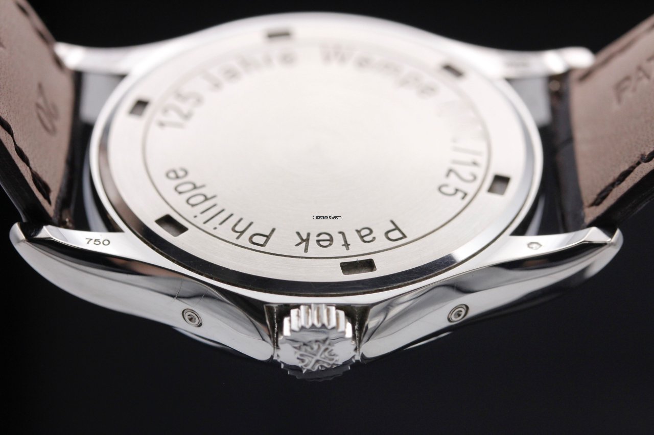 IMG_9081 Patek Philippe Annual Calendar White gold 5125G Replica 7