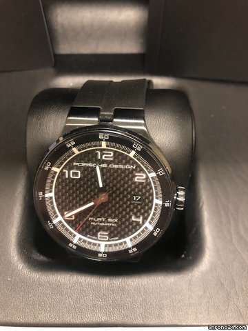 IMG_9081 Porsche Design Flat Six Mens watch Unisex Automatic Steel 6350 Replica 7