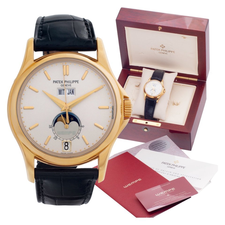 Patek Philippe Annual Calendar Mens watch Unisex Automatic W125 5125J-001 Replica 7