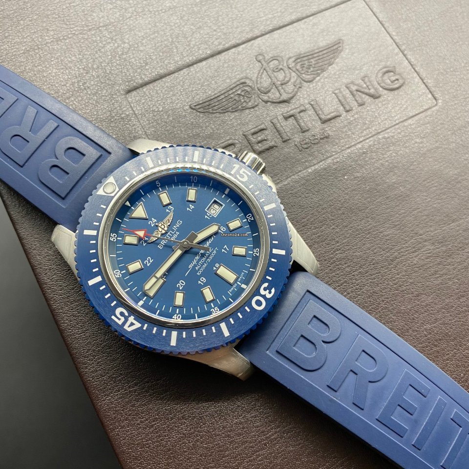 IMG_9081 Breitling Superocean 44 Mens watch Unisex Automatic Steel Y1739316 C959 158S Replica 7