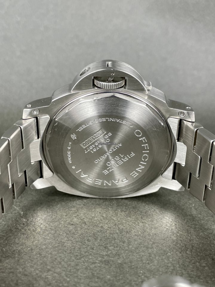Panerai Luminor GMT Automatic Mens watch Unisex Automatic Steel PAM 00297 Replica 7