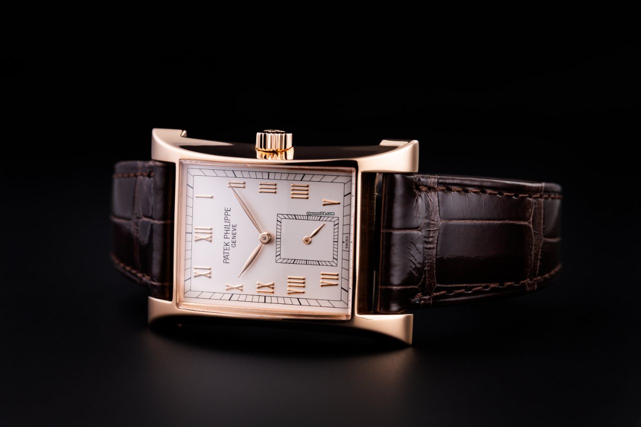 IMG_9081 Patek Philippe Pagoda Mens watch Unisex Manual winding Rose gold 5500R Replica 7