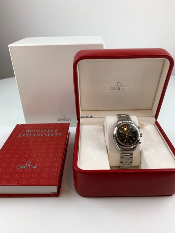 IMG_9081 Omega Speedmaster Date Mens watch Unisex Automatic Steel 3513.54.00 Replica 7