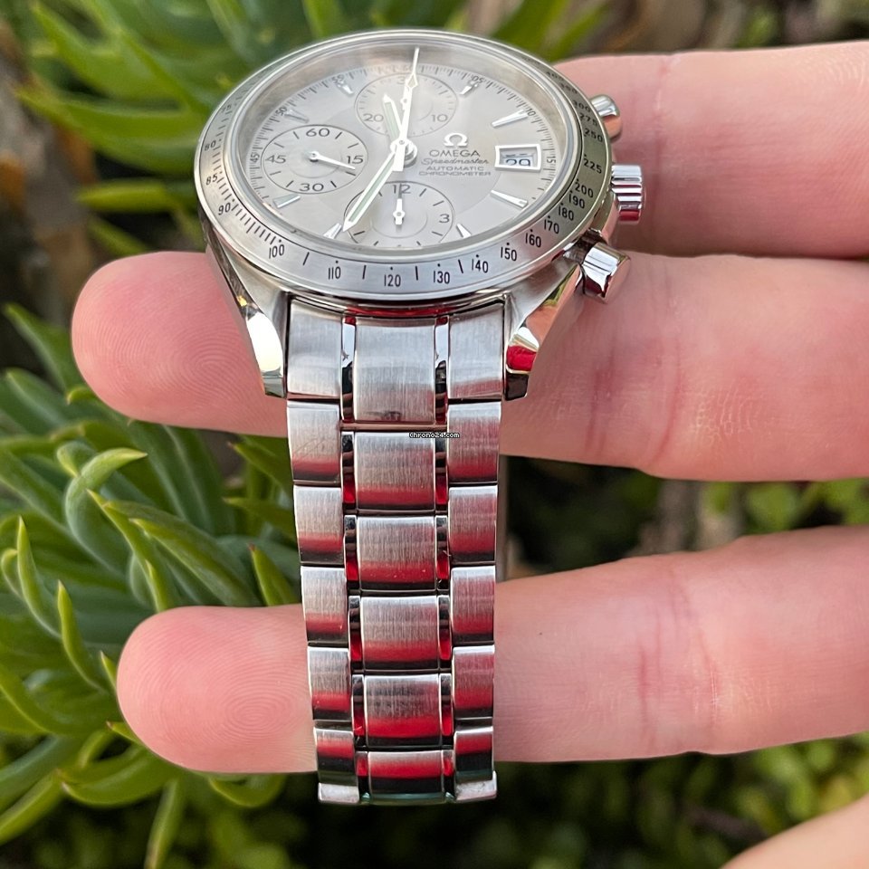 IMG_9081 Omega Speedmaster Date Mens watch Unisex Automatic Steel 32113000 Replica 7