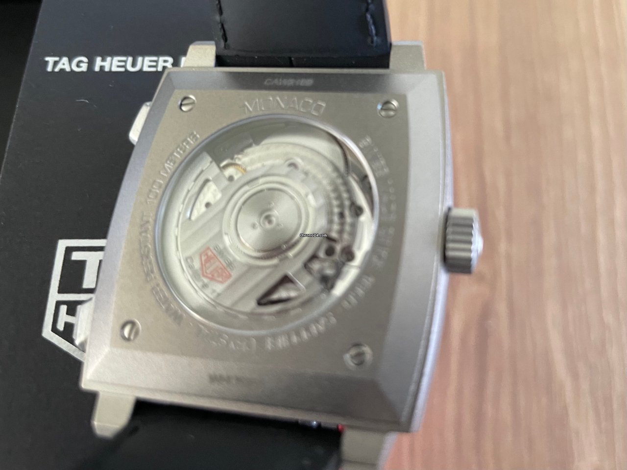 TAG Heuer Monaco Mens watch Unisex Automatic Titanium CAW218B.FC6496 Replica 7
