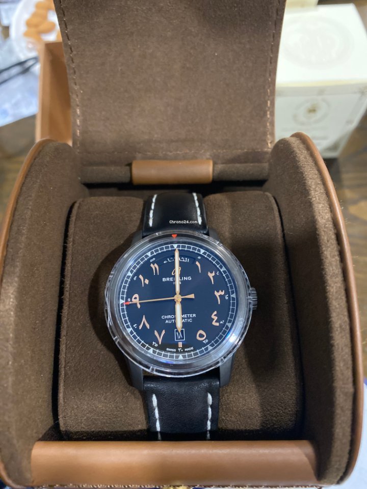 IMG_9081 Breitling Aviator 8 Mens watch Unisex Automatic M453301A1B1X2 Replica 7