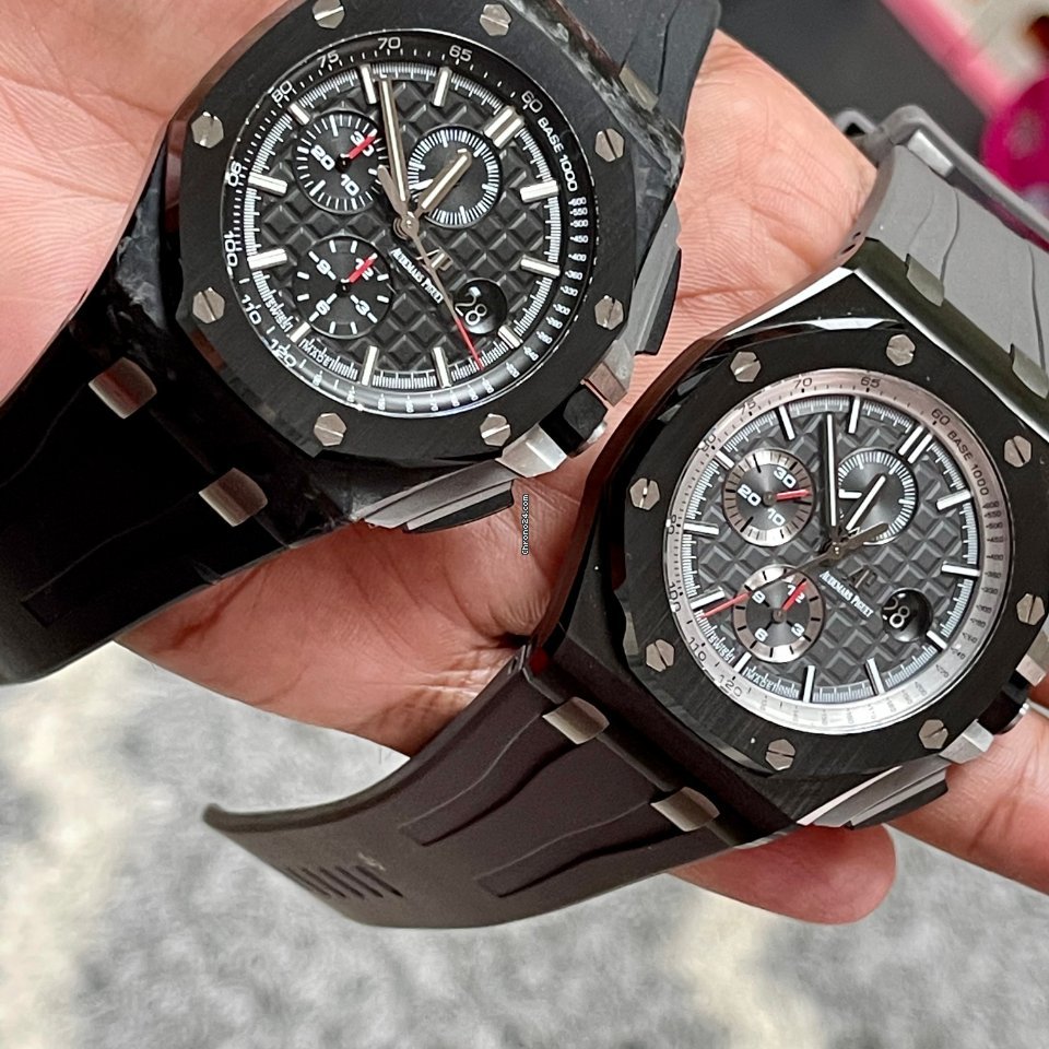 IMG_9081 Audemars Piguet Royal Oak Offshore Chronograph Mens watch Unisex Automatic Ceramic 26405CE.OO.A002CA.01 Replica 7