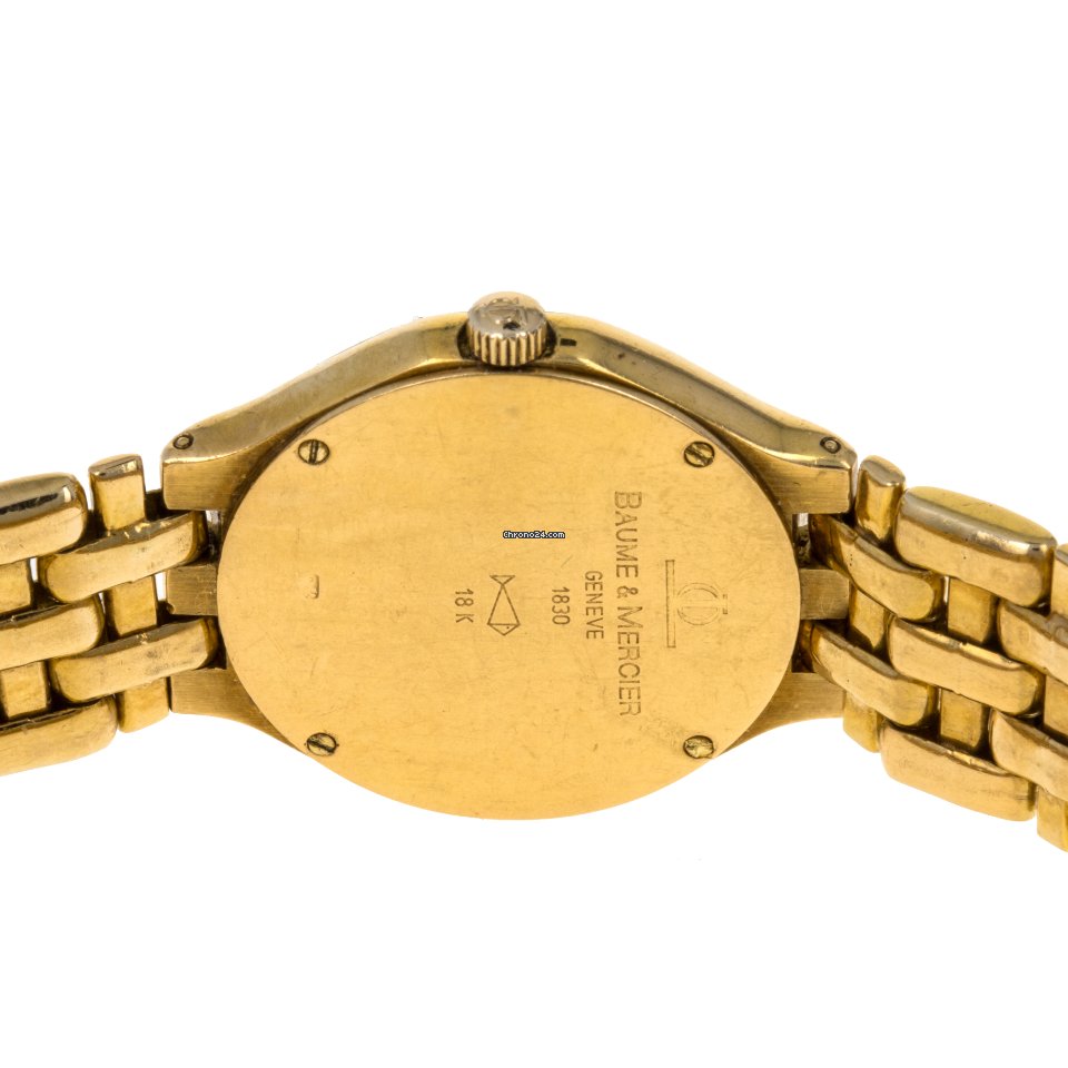 Baume & Mercier Classima Womens watch Quartz Yellow gold 16759.9 Replica 7