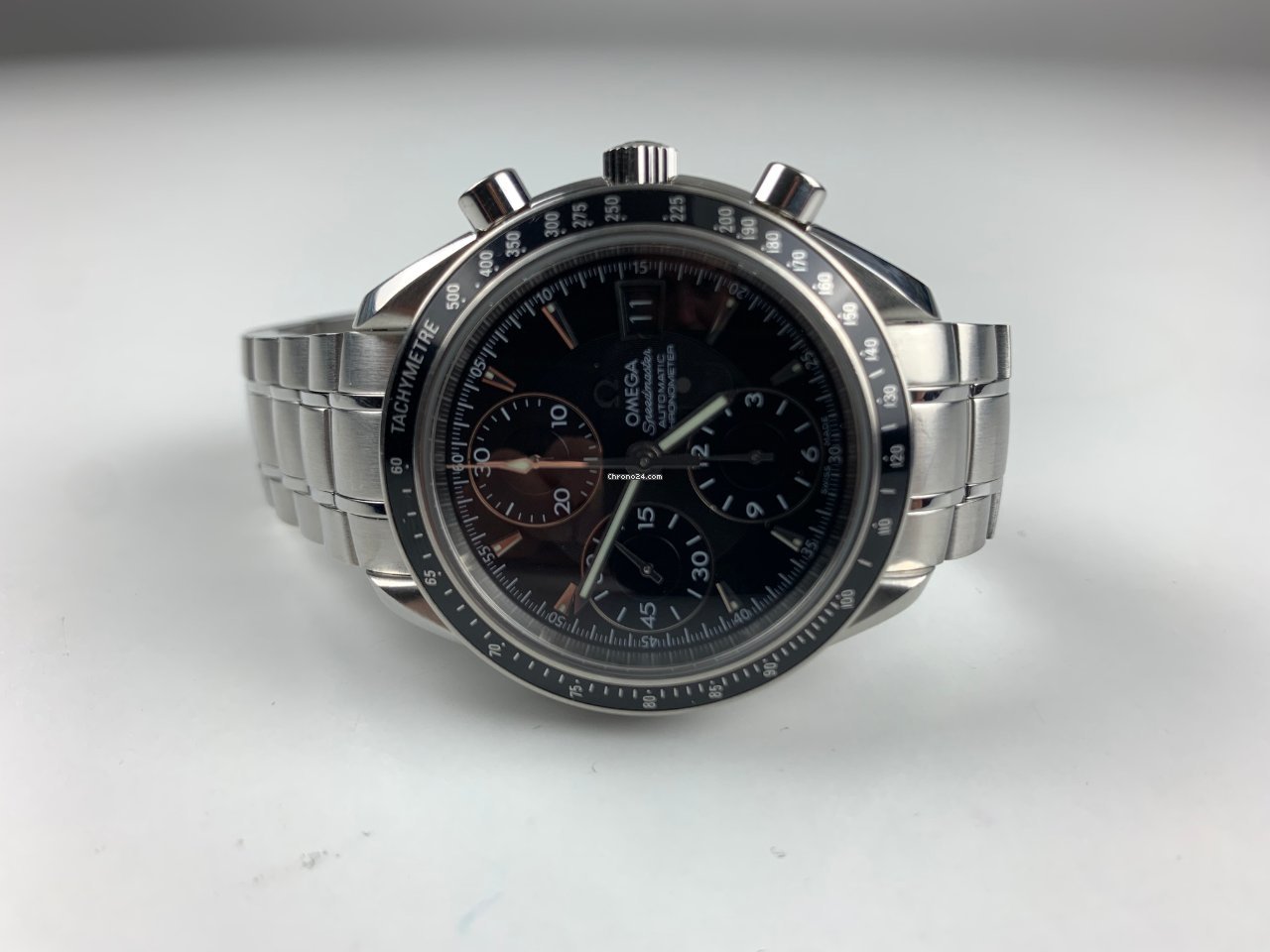 Omega Speedmaster Date Mens watch Unisex Automatic Steel 32105000 Replica 7