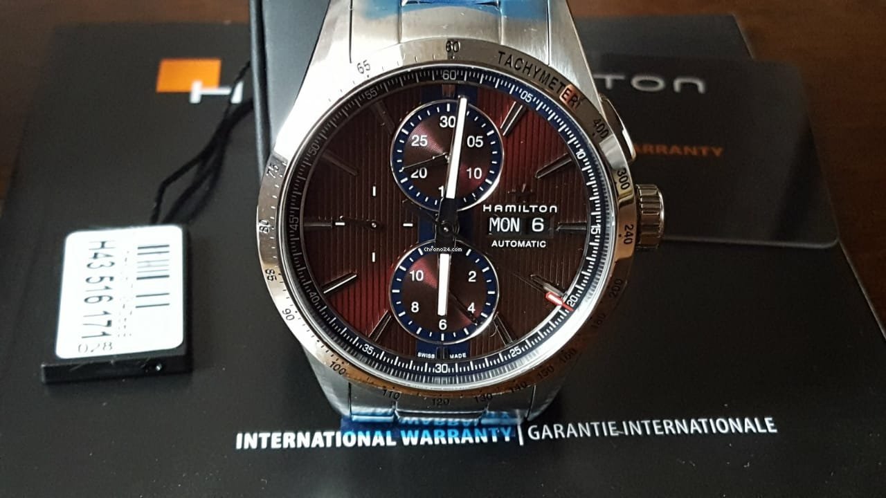Hamilton Broadway Mens watch Unisex Automatic Steel H43516171 Replica 7